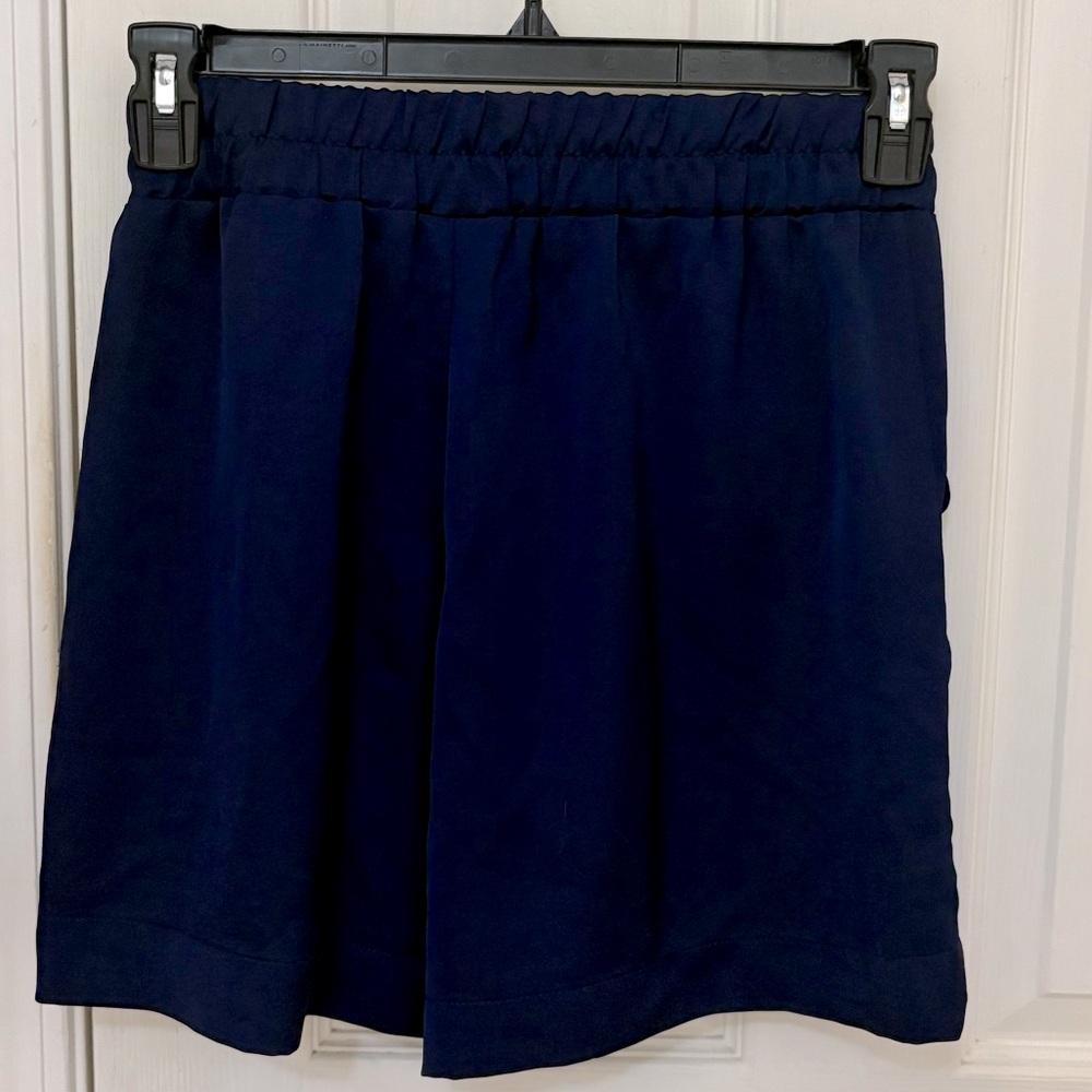BOGO!! A New Day Pull-On Satin Shorts in Navy - Picture 8 of 9